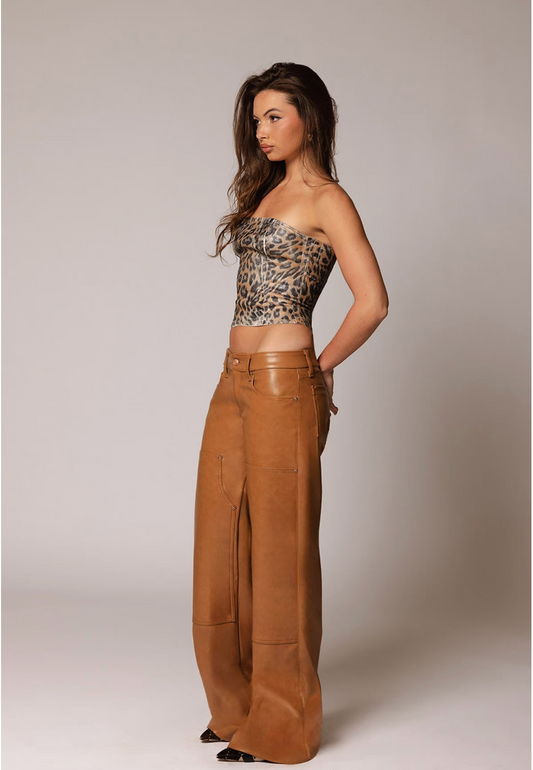 Saddle Brown Pants