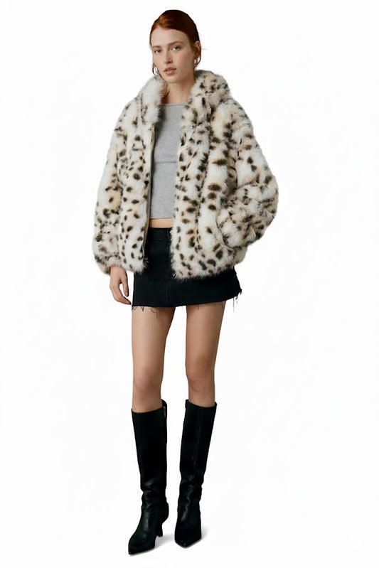 Leopard Fur Jacket